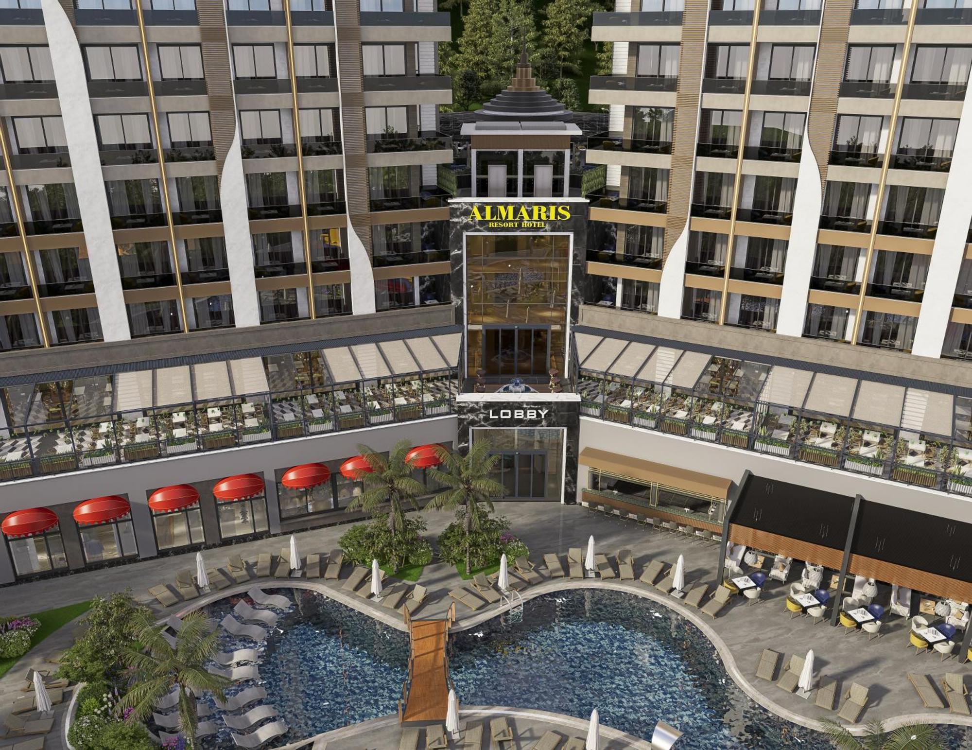Almaris Alanya Aparthotel Kültér fotó