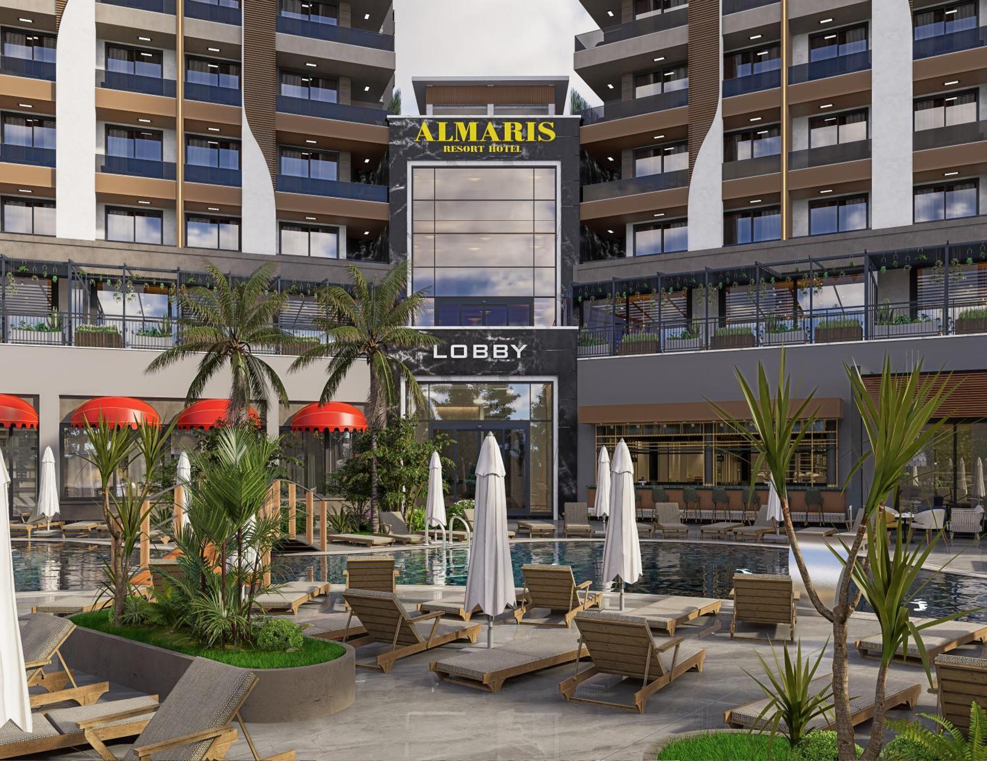 Almaris Alanya Aparthotel Kültér fotó
