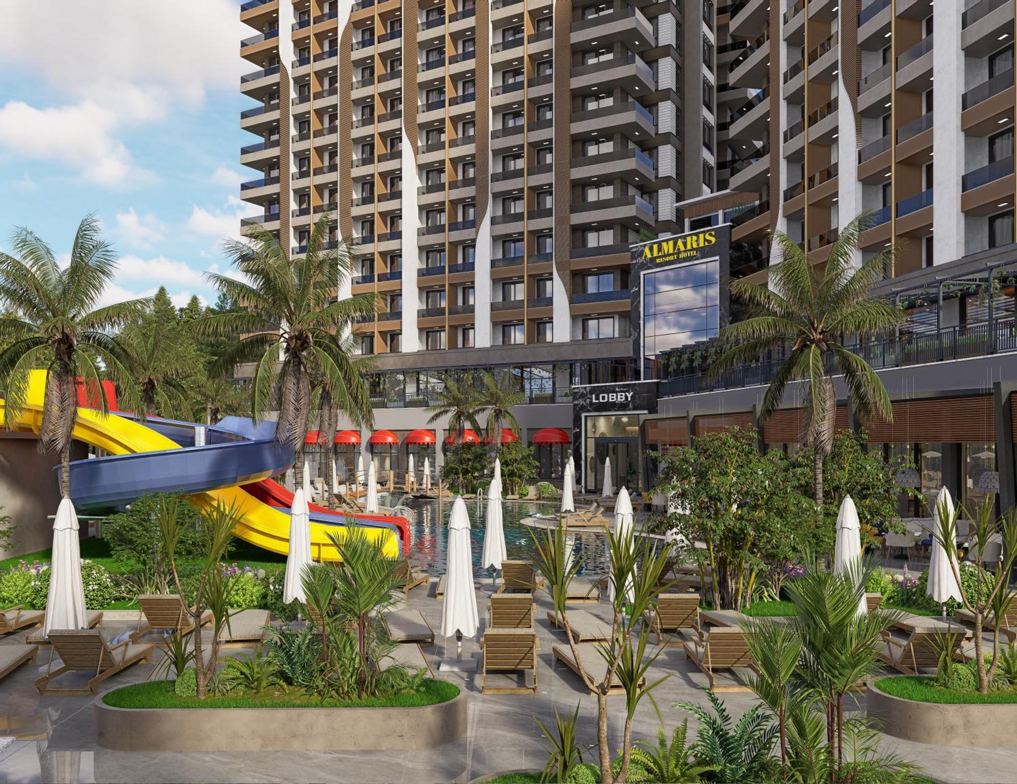 Almaris Alanya Aparthotel Kültér fotó