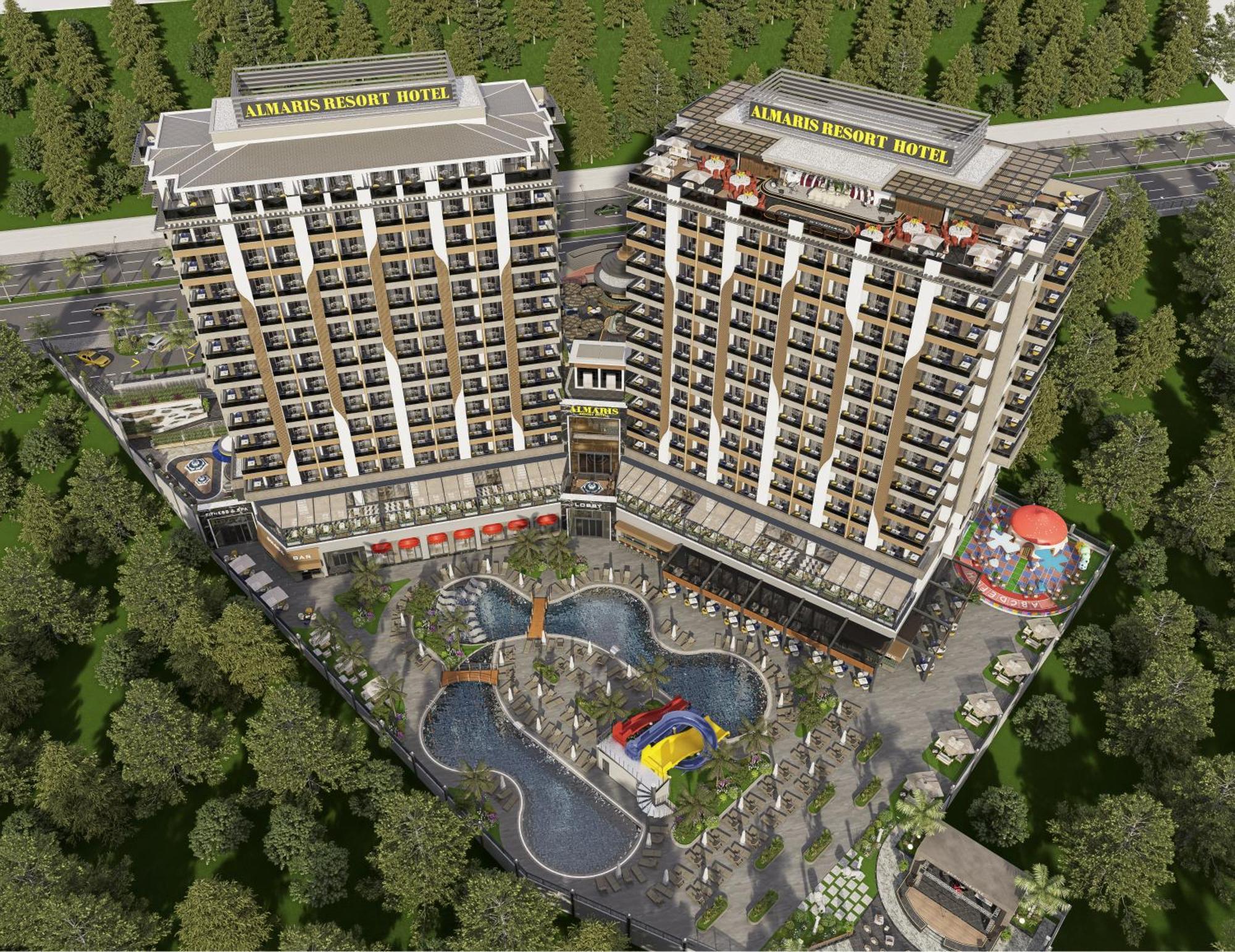 Almaris Alanya Aparthotel Kültér fotó