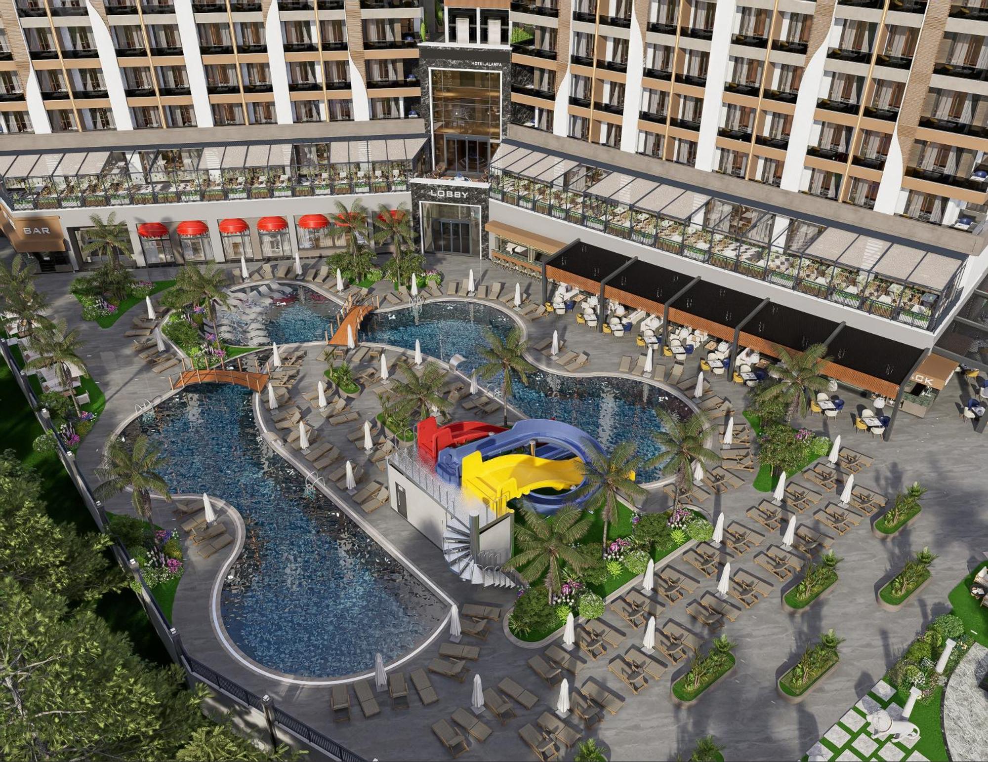 Almaris Alanya Aparthotel Kültér fotó