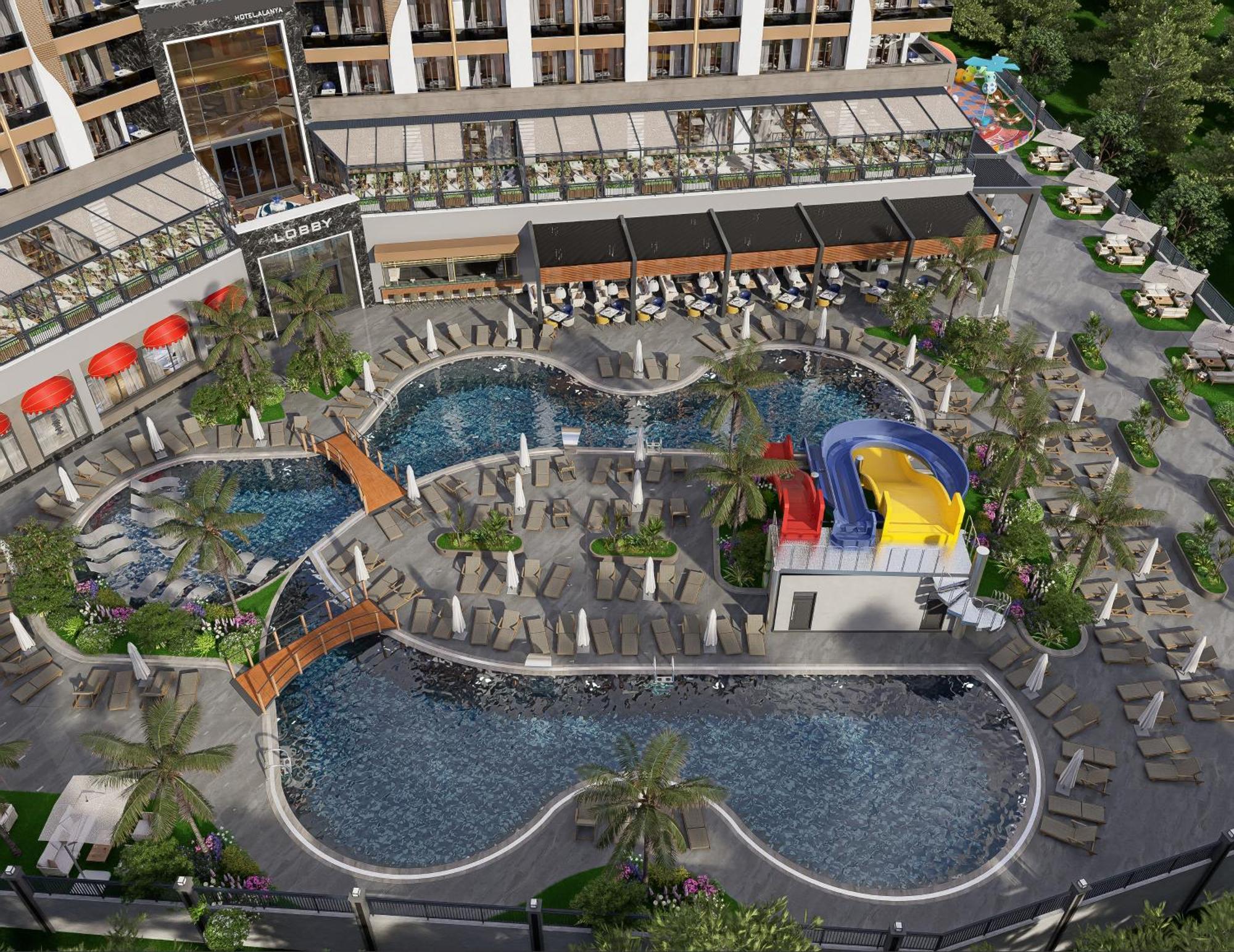 Almaris Alanya Aparthotel Kültér fotó