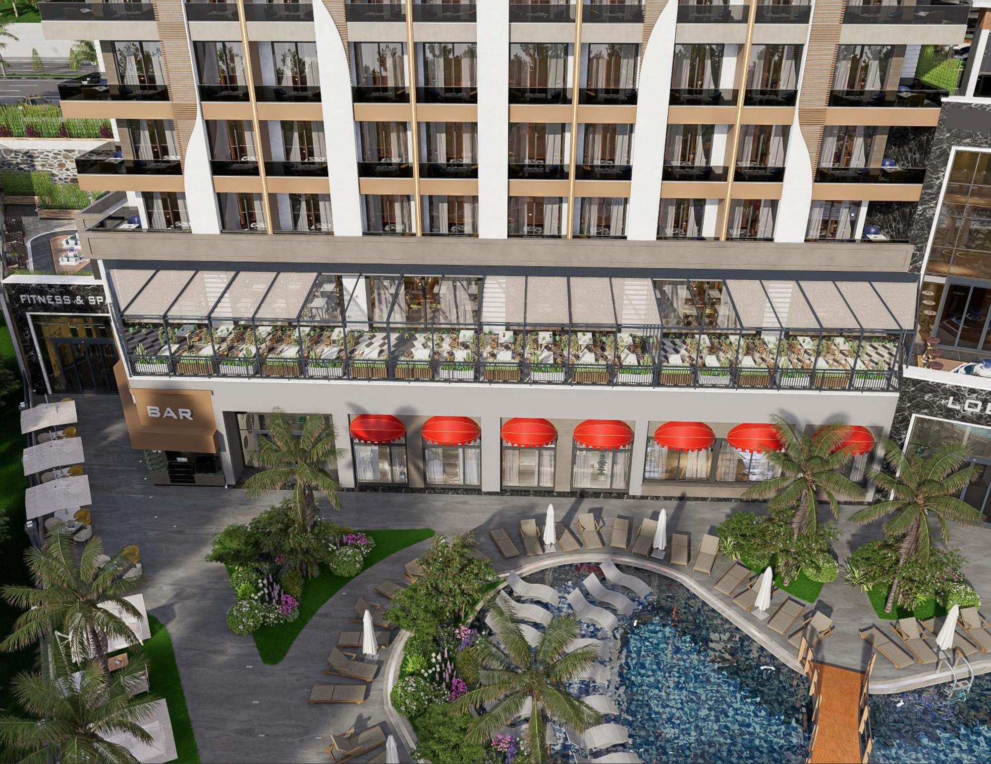 Almaris Alanya Aparthotel Kültér fotó