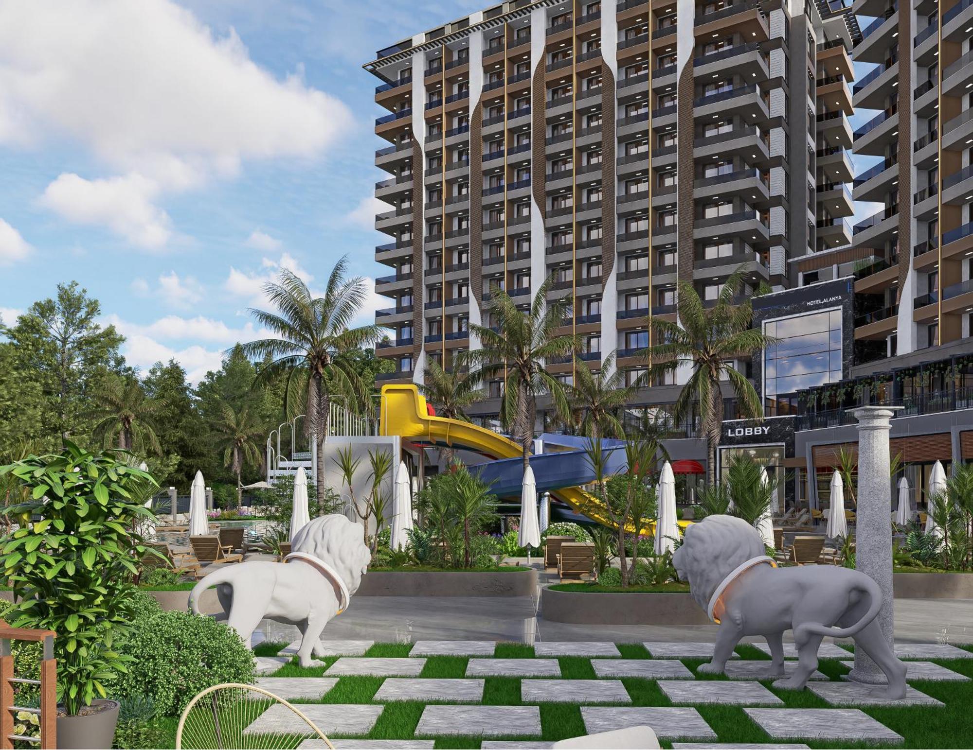 Almaris Alanya Aparthotel Kültér fotó