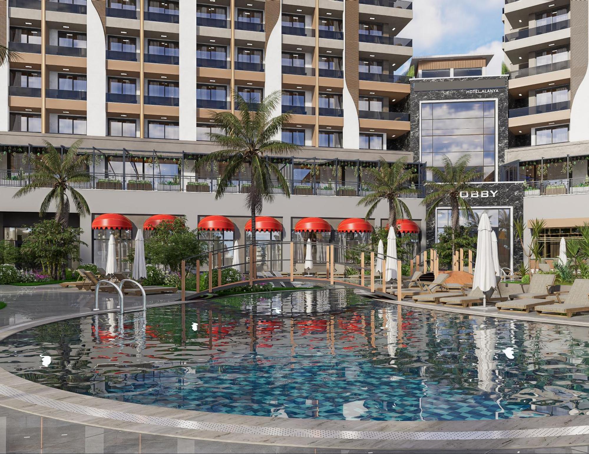 Almaris Alanya Aparthotel Kültér fotó