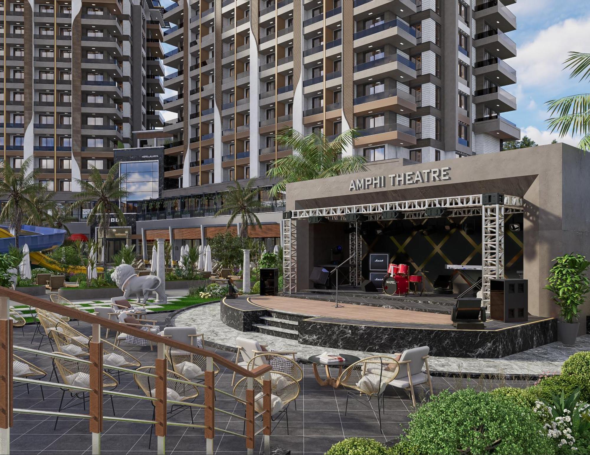 Almaris Alanya Aparthotel Kültér fotó
