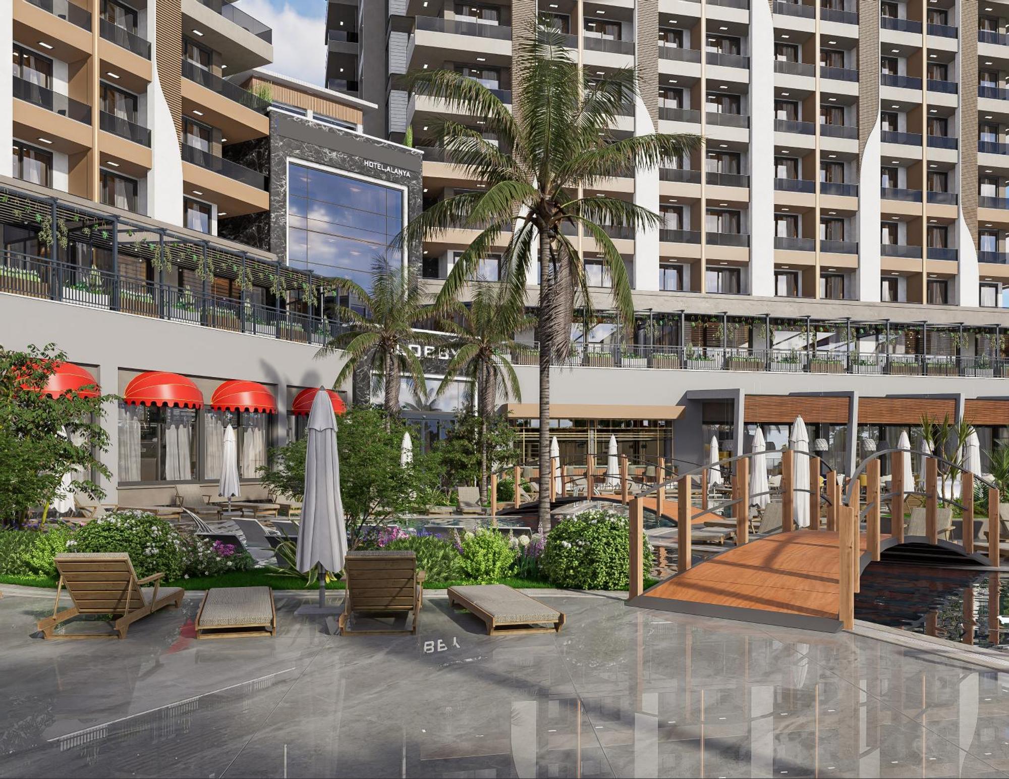 Almaris Alanya Aparthotel Kültér fotó